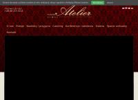 Strona internetowa z Hotelik Atelier