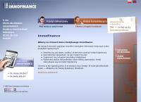 Strona internetowa z Immofinance. Dom Kredytowy. Piotr Janiak