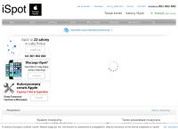 Strona internetowa z iSpot Apple Premium Reseller