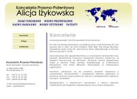 Iżykowska Alicja. Kancelaria prawno - patentowa