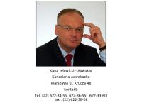 Strona internetowa z Kancelaria Adwokacka. Karol Jełowicki
