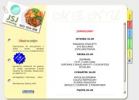 Strona internetowa z JSJ Catering