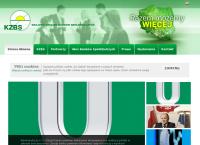 Strona internetowa z Krajowy Związek Banków Spółdzielczych