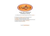 Strona internetowa z Lastoria. Sztuka i styl w gastronomii, consulting, catering. Liczbański L.