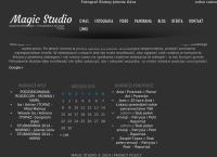 Strona internetowa z Magicstudio. Fotografia i Videofilmowanie