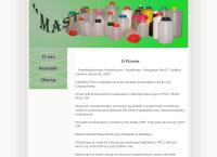 Mast s.c. Producent butelek z PVC, PP, PE. Giemborek M., Jędrzejczyk S.