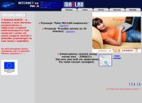 Strona internetowa z Maxlan s.c.
