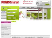 Strona internetowa z Rondo - Market - Meble