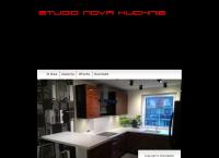 Strona internetowa z Studio Nova. Kuchnie
