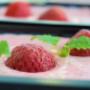 catering dietetyczny Katowice koktajl truskawkowy
