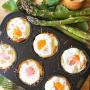 catering dietetyczny Kraków jajka w koszyczkach z batatów