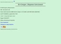 Biuro Handlowe Oregon. Zbigniew Gończowski