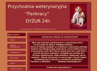 Strona internetowa z Przychodnia Weterynaryjna Pankracy. Karol Chłopecki