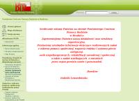 Strona internetowa z Powiatowe Centrum Pomocy Rodzinie