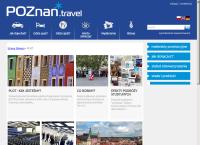 Strona internetowa z Poznańska Lokalna Organizacja Turystyczna