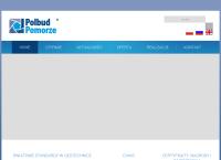 Strona internetowa z Polbud-Pomorze Sp. z o.o.