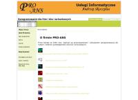 Pro-Ans Usługi Informatyczne Andrzej Skoczylas