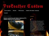 Pro-Leather Tuning. Piotrowicz R. Tapicerki samochodowe, galanteria skórzana, tuning kierownicy