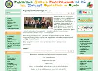 Strona internetowa z Szkoła Podstawowa nr 26 Publiczna