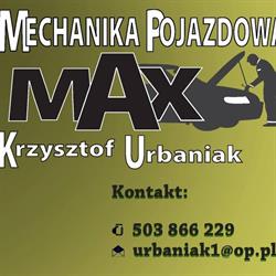 Mechanika Pojazdowa Max. Krzysztof Urbaniak