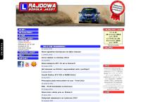 Strona internetowa z RSJ - Rajdowa Szkoła Jazdy