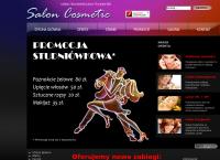 Strona internetowa z Cosmetic. Salon Kosmetyczny