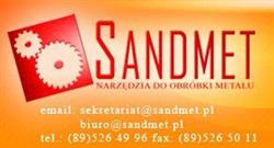Sandmet Maszyny i Urządzenia Do Obróbki Metalu. Przecinarki taśmowe, wiertarki słupowe