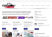 Strona internetowa z Sport-Timing