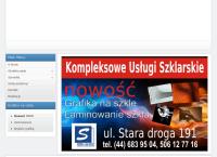 Strona internetowa z Stan-Glass