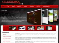 Strona internetowa z STUDIOEMKA