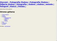 Styczeń. Fotografia ślubna