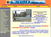 Strona internetowa z PHT Supon