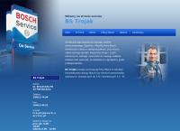 Strona internetowa z Trojak Bosch Serwis. Mechanika pojazdowa