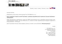 Strona internetowa z TSV Group Sp. z o.o.