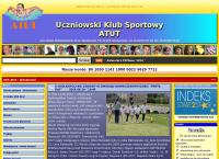 Strona internetowa z Start. Klub Sportowy