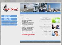 Strona internetowa z WALMAX
