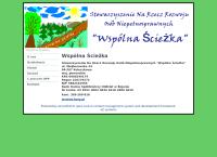 Stowarzyszenie Na Rzecz Rozwoju Osób Niepełnosprawnych Wspólna Ścieżka
