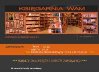Strona internetowa z Księgarnia WAM