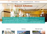 Strona internetowa z Albatros. Zajazd