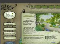Strona internetowa z Zielone Spojrzenie. Pracownia projektowania ogrodów