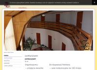 Strona internetowa z Złoty Łan. Hotel
