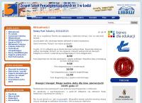 Strona internetowa z Zespół Szkół Ponadgimnazjalnych nr 3