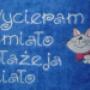 Ręcznik kąpielowy z dedykacją