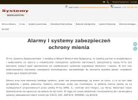 Strona internetowa z Systemy Bezpieczeństwa