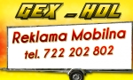 Reklama Mobilna Gex Hol