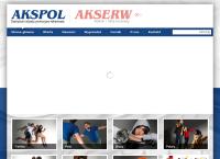 Strona internetowa z Akspol