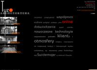 Strona internetowa z Tyzo Architektura