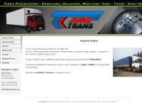 Strona internetowa z Juro-Trans Firma Przewozowo - Handlowa, Usługowa, Medyczna  Jerzy Ostafin