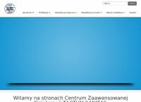 Strona internetowa z Centrum Zaawansowanej Fizjoterapii TACTUM SANITAS