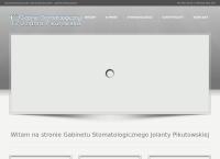 Strona internetowa z Gabinet Stomatologiczny Lek. Stom. Jolanta Pikutowska